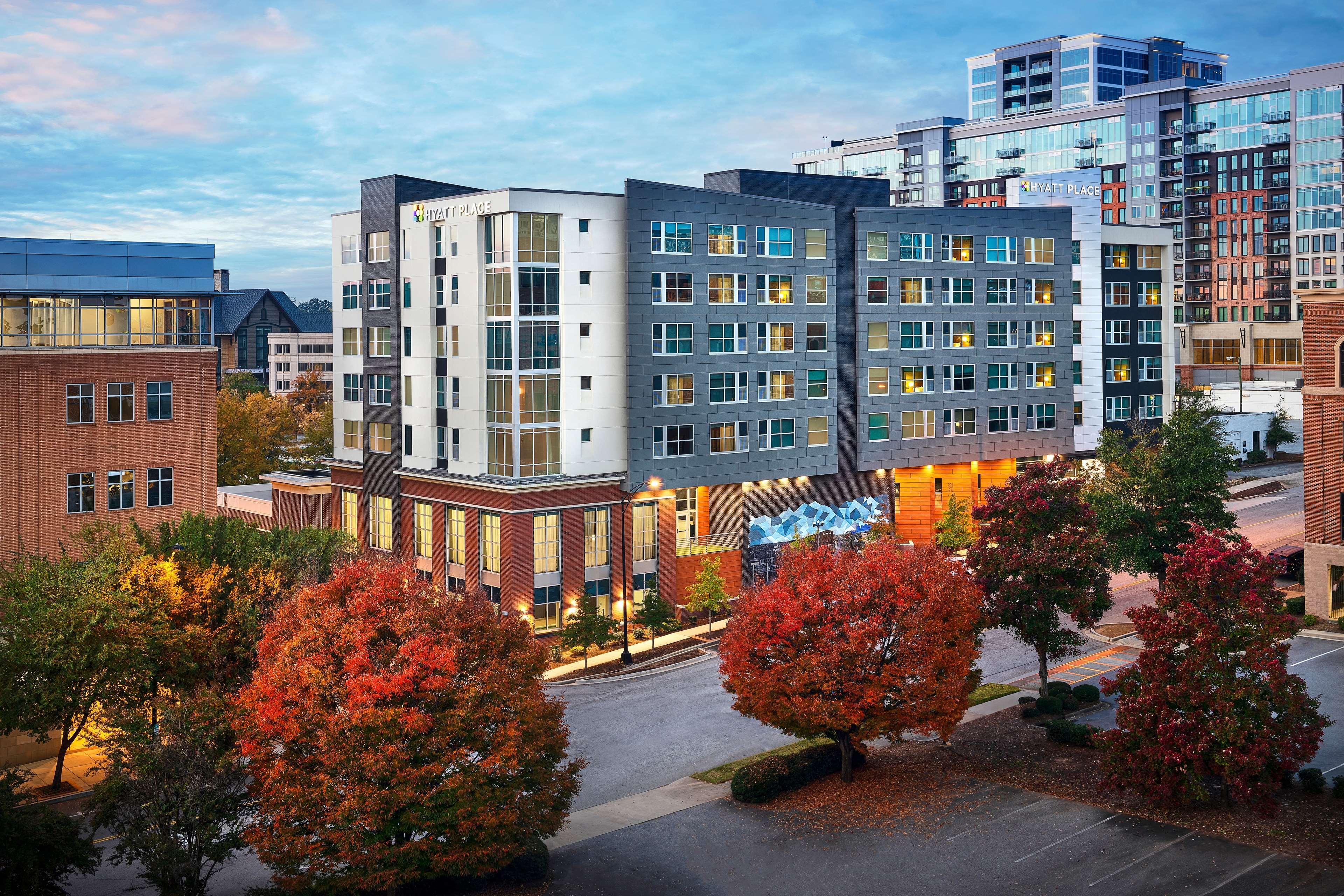 Hyatt Place Greenville Downtown Buitenkant foto